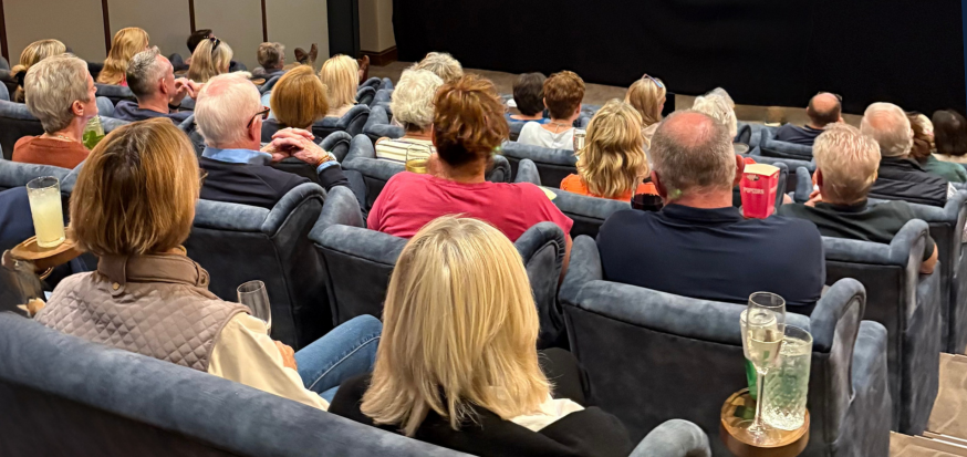Private cinema screening for friends and family in Liphook, Hampshire