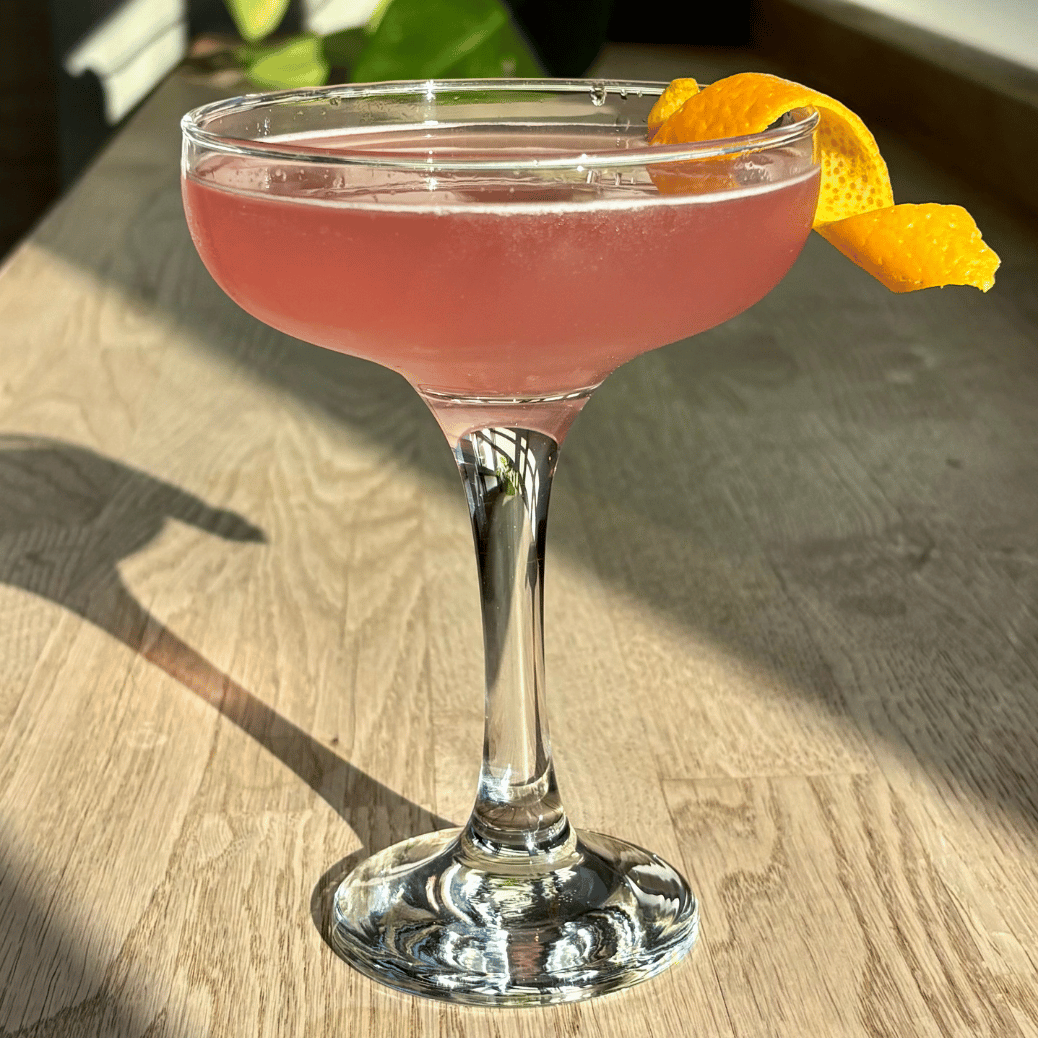 A cocktail at The Living Room Cinema