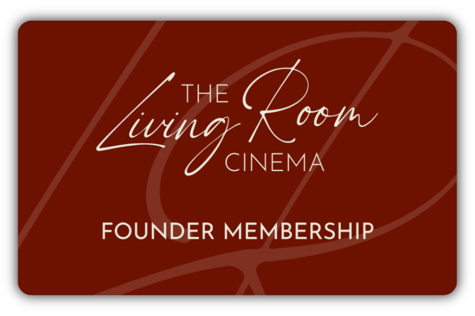 Founder membership card for The Living Room Cinema, Liphook