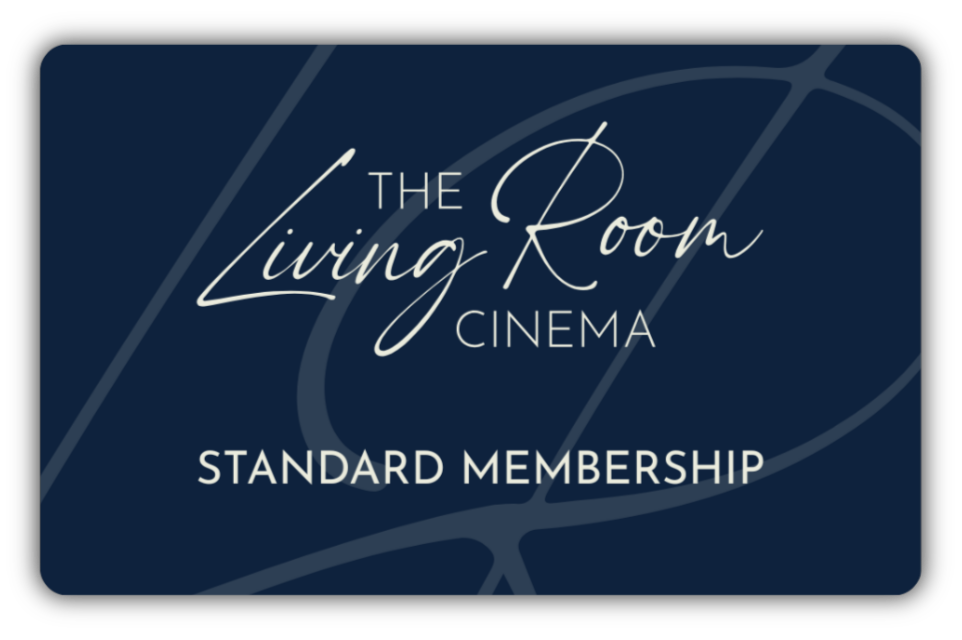 Standard membership card for The Living Room Cinema, Liphook